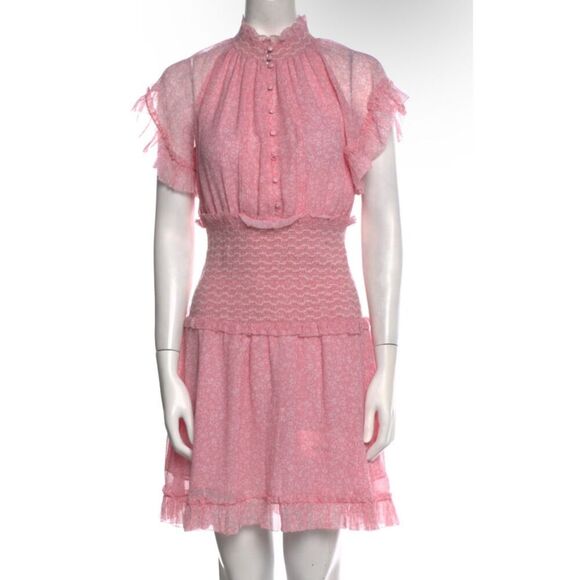 Jonathan Simkhai Dresses & Skirts - Jonathan Simkhai silk peasant dress coquette romantique cottage core women's 8